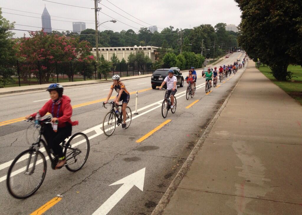 REVVING UP ATLANTA’S BIKE LANE REVOLUTION